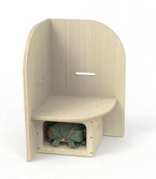 A-moment　パーテーションチェア&テーブル(2台)