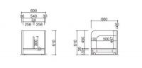 大型絵本架A