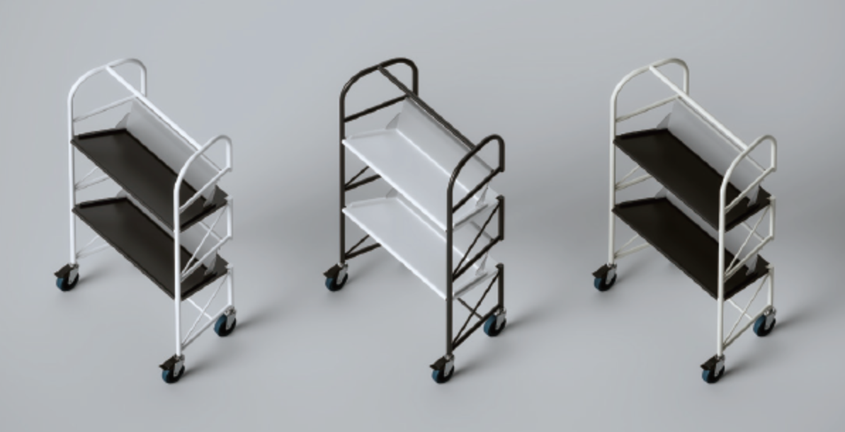 スタッキング ブックトラック / 日本ブッカー